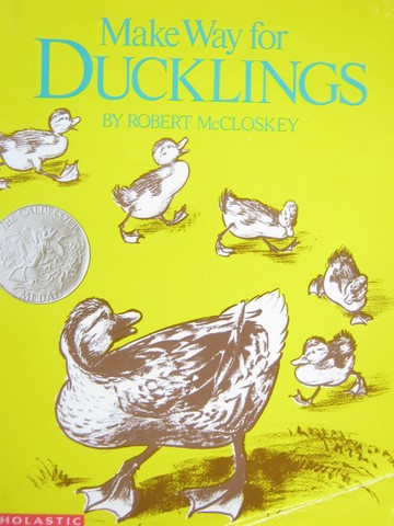 (image for) Make Way for Ducklings (P) by Robert McCloskey