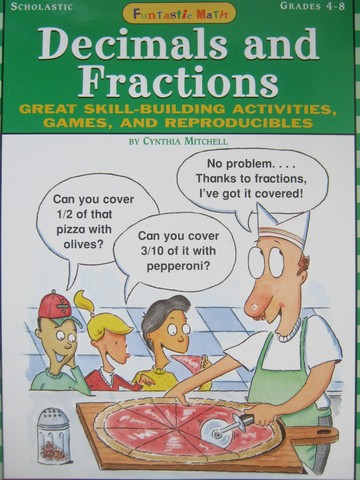 (image for) Funtastic Math Decimals & Fractions Grades 4-8 (P) by Mitchell