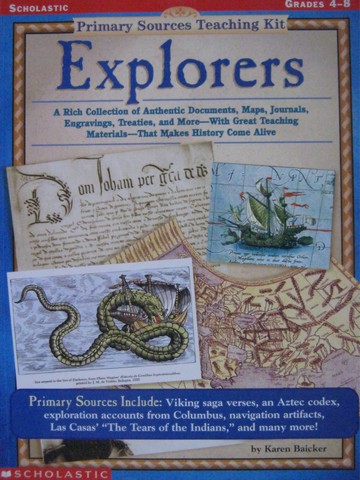 (image for) Primary Sources Teaching Kit Explorers (P) by Karen Baicker
