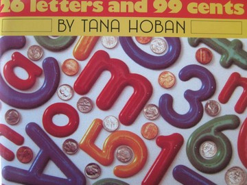 (image for) Shoebox Library 26 Letters & 99 Cents (P) by Tana Hoban