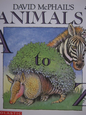 (image for) Animals A to Z (P) by David McPhail