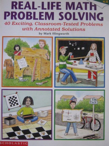 (image for) Real-Life Math Problem Solving Grades 4-8 (P) by Illingworth