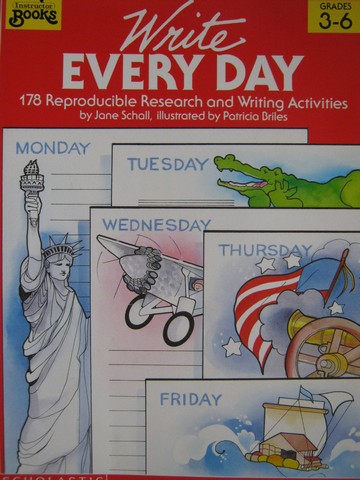(image for) Write Every Day Grades 3-6 (P) by Jane Schall