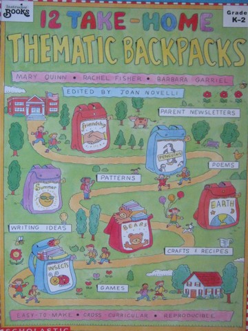 12 Take-Home Thematic Backpacks Grades K-2 (P) by Quinn,