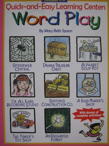 (image for) Quick-and-Easy Learning Centers Word Play Grades 1-3 (P)
