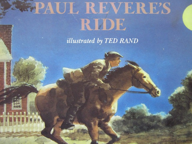 Paul Revere's Ride (P) by Henry Wadsworth Longfellow (image for) Paul Revere's Ride (P) by Henry Wadsworth Longfellow