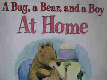 (image for) A Bug a Bear & a Boy at Home (P) by David McPhail