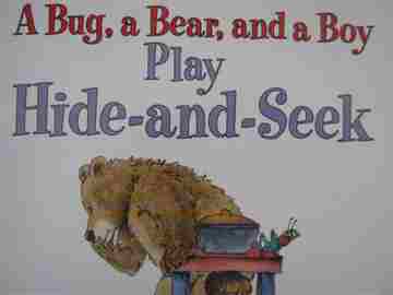 (image for) A Bug A Bear & A Boy Play Hide-and-Seek (P) by David McPhail