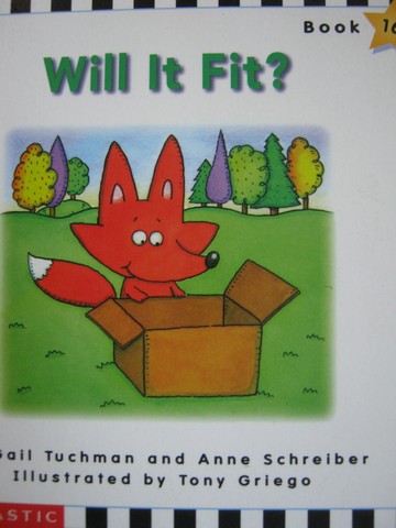 (image for) Phonics Readers Will It Fit? (P) by Tuchman & Schreiber