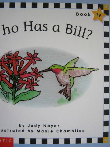 (image for) Phonics Readers Who Has a Bill? (P) by Judy Nayer
