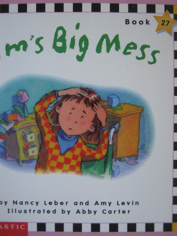 (image for) Phonics Readers Kim's Big Mess (P) by Nancy Leber & Amy Levin