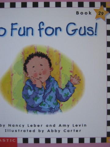 (image for) Phonics Readers No Fun for Gus! (P) by Nancy Leber & Amy Levin