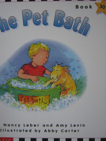 (image for) Phonics Readers The Pet Bath (P) by Nancy Leber & Amy Levin