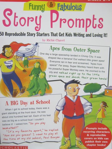 (image for) Funny & Fabulous Story Prompts Grades 2-4 (P) by Chavet