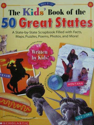 (image for) Kids' Book of the 50 Great States Ages 8-12 (P) by Cozzens