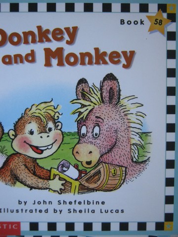 (image for) Phonics Readers Donkey & Monkey (P) by John Shefelbine