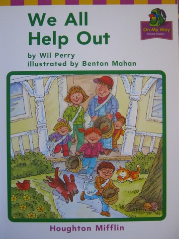 (image for) On My Way Practice Readers K We All Help Out (P) by Wil Perry