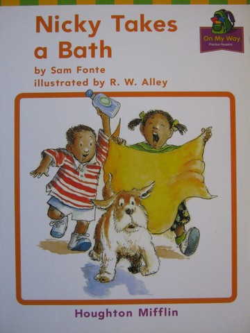 (image for) On My Way Practice Readers K Nicky Takes a Bath (P) by Sam Fonte