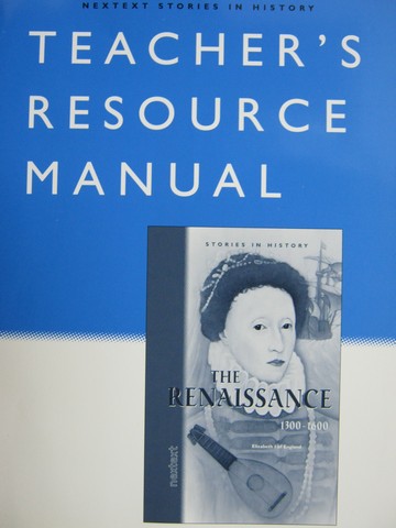 (image for) Nextext The Renaissance 1300-1600 TRM (TE)(P)