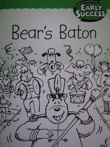 (image for) Early Success 2 Bear's Baton (P) by Linda Howard Bittner