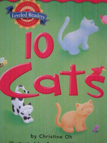 (image for) Leveled Readers 1 10 Cats (P) by Christine Oh