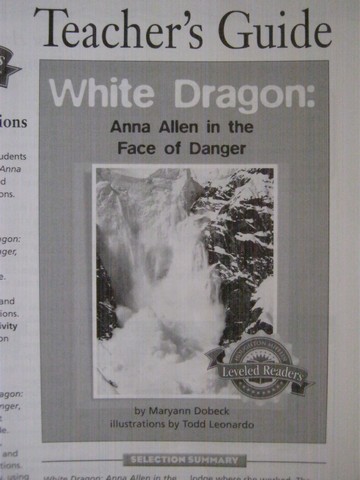 (image for) HM Leveled Readers 5 White Dragon TG (TE)(P) by Maryann Dobeck