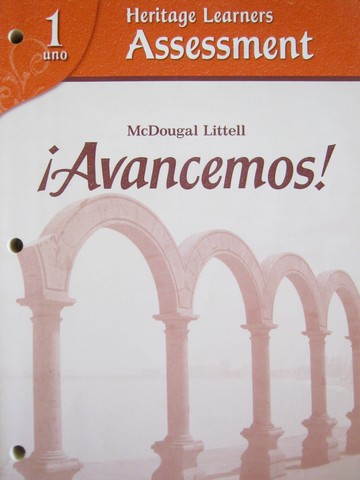 (image for) Avancemos! 1uno Heritage Learners Assessment (P)