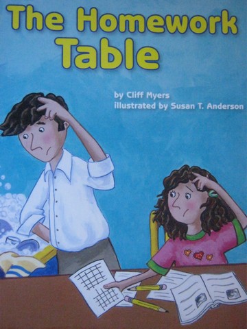 (image for) Math Readers 3 The Homework Table (P) by Cliff Myers