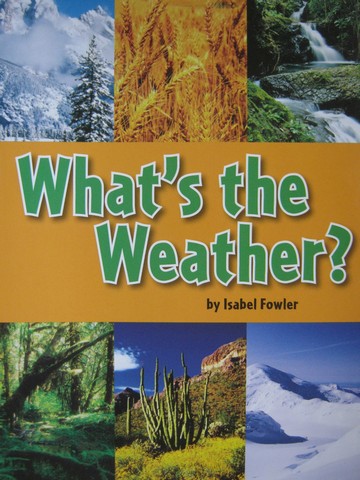 (image for) Math Readers 4 What's the Weather? (P) by Isabel Fowler