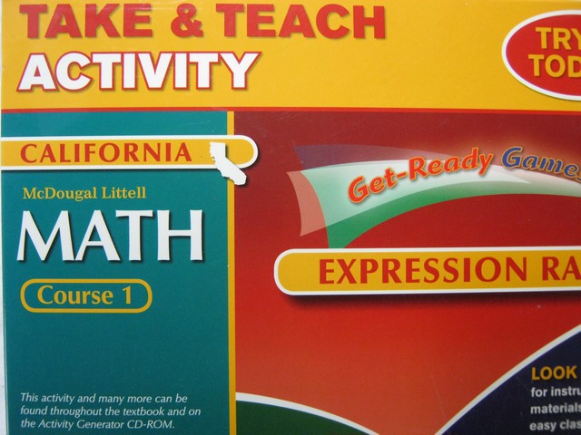(image for) ML Math Course 1 Take & Teach Activity (CA)(Pk)
