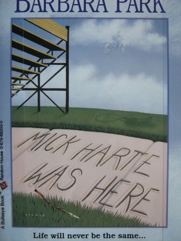 (image for) Mick Harte Was Here (P) by Barbara Park