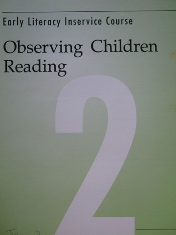 (image for) Observing Children Reading (P) by Charnock & Cormack