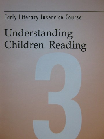 (image for) Understanding Children Reading (P) by Charnock & Cormack