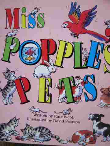 (image for) Literacy Tree Miss Popple's Pets (P) by Kate Webb