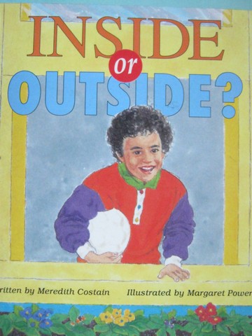 (image for) Literacy Tree Inside or Outside? (P) by Meredith Costain