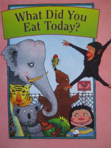 (image for) Literacy Tree What Did You Eat Today? (P) by David Drew