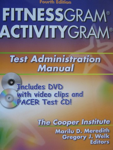 Fitnessgram Activitygram 4e Test Administration (P) by The Cooper Institute (image for) Fitnessgram Activitygram 4e Test Administration (P) by The Cooper Institute