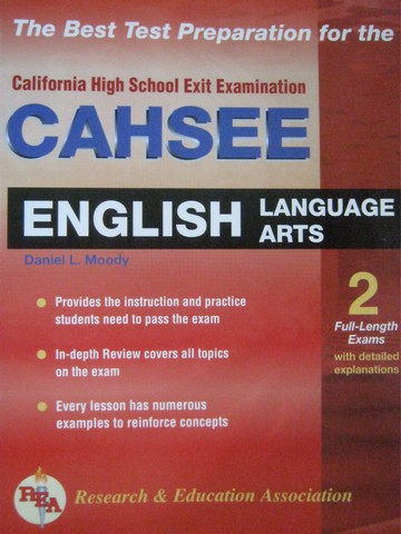 (image for) Best Test Preparation for the CAHSEE English Lanuage Arts (P)