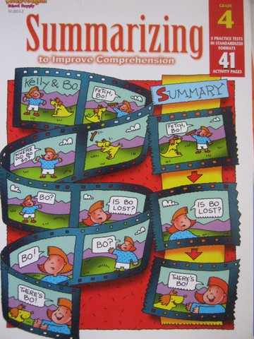 (image for) Summarizing to Improve Comprehension Grade 4 (P) by Fetty