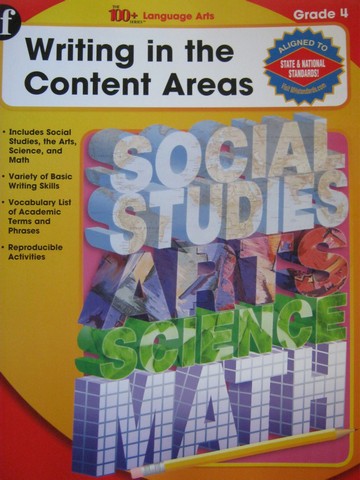 Writing in the Content Area Grade 4 (P) by Linda Ramke