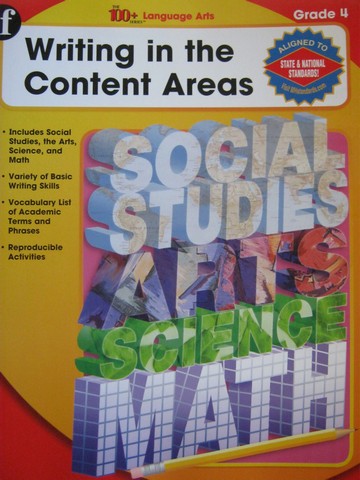 (image for) Writing in the Content Area Grade 4 (P) by Linda Ramke