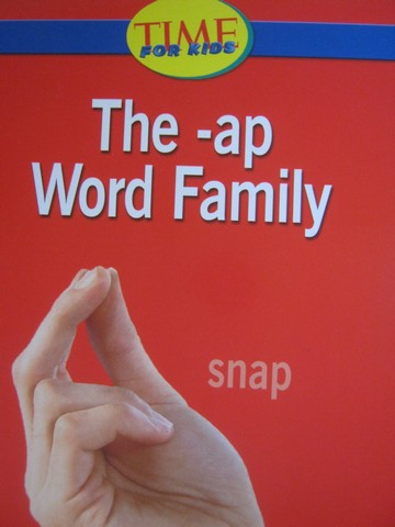 (image for) Time for Kids The -ap Word Family (P) by Sharon Quesnel