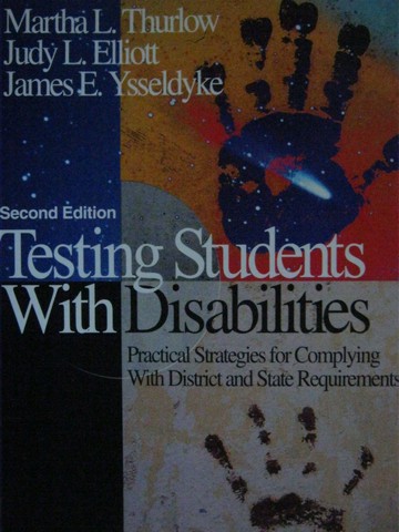 (image for) Testing Students with Disabilities 2nd Edition (P) by Thurlow,