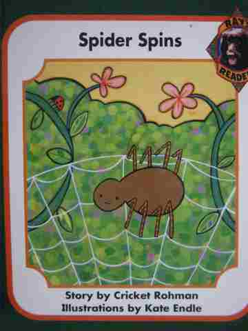 (image for) Ray's Readers Spider Spins (P) by Cricket Rohman