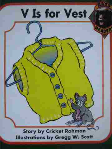(image for) Ray's Readers from A to Z V Is for Vest (P) by Cricket Rohman