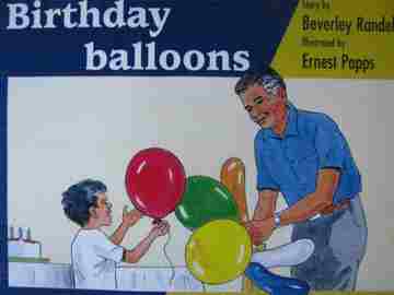 (image for) New PM Story Books Birthday Balloons (P) by Beverley Randell