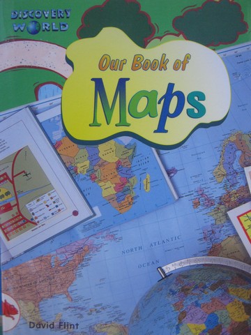 (image for) Discovery World Red Our Book of Maps (P) by David Flint