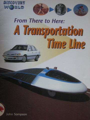 (image for) Discovery World Red A Transportation Time Line (P) by Sampson