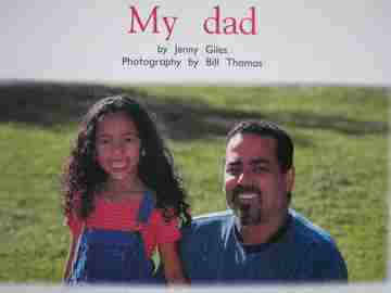 (image for) PM Nonfiction Families Around Us My Dad (P) by Jenny Giles