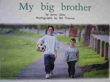 (image for) PM Nonfiction Families Around Us My Big Brother (P) by Jenny Giles